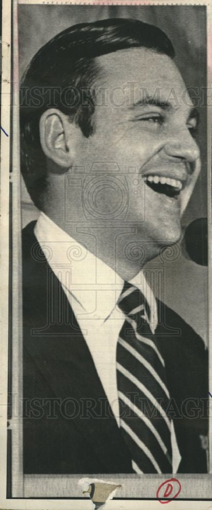 1978 Press Photo Ronald Louis Ziegler White House Nixon - Historic Images