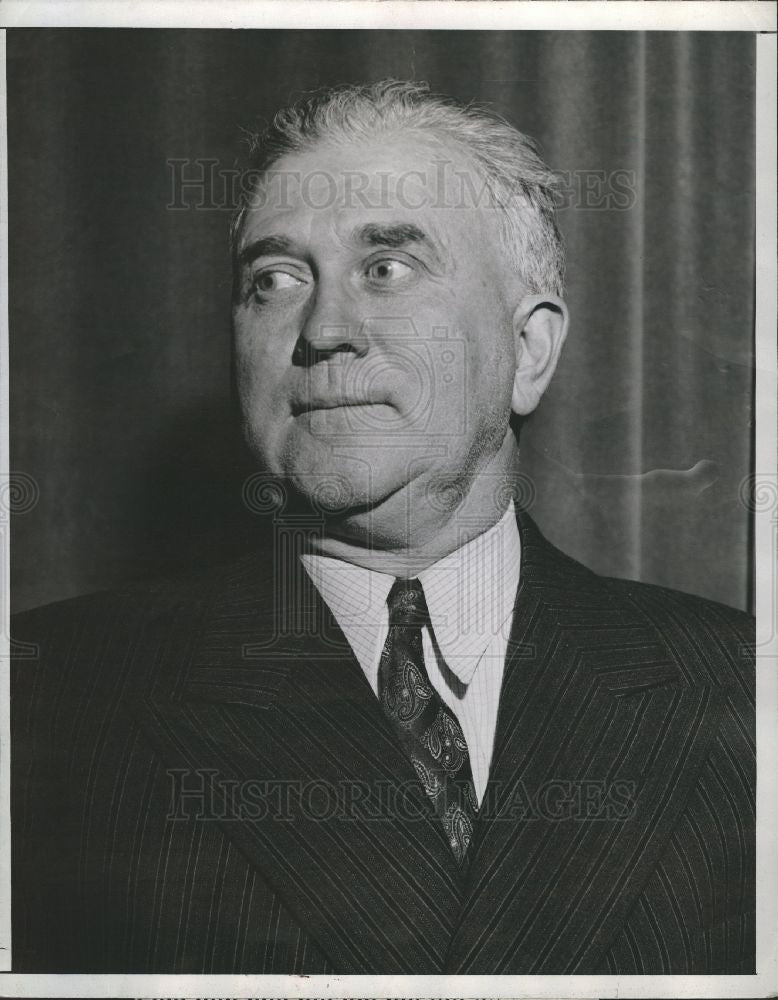 Press Photo Scary Detroit Business Man - Historic Images