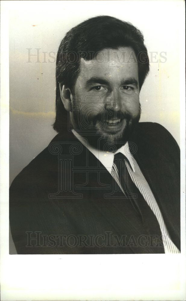 1993 Press Photo Paul Zimmerman vice president creative - Historic Images