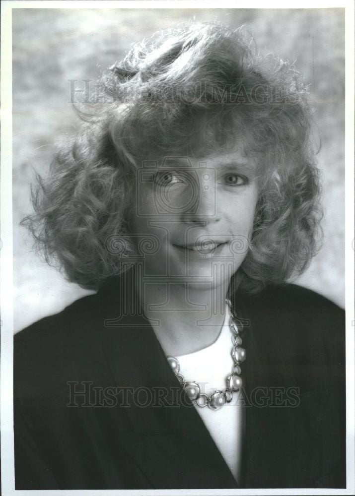 1990 Press Photo Woman Darlene Zimmerman - Historic Images