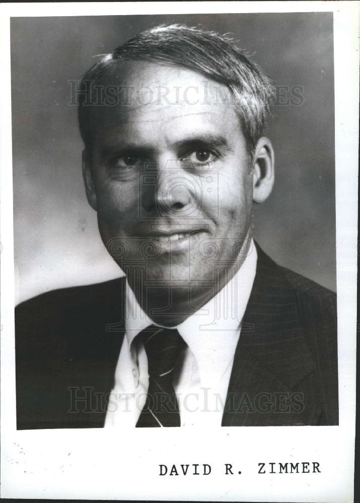 1992 Press Photo David R. Zimmer - Historic Images