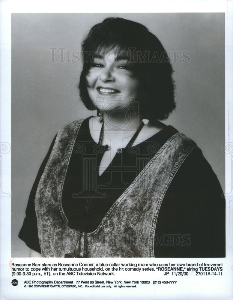 1994 Press Photo Roseanne Barr - Historic Images