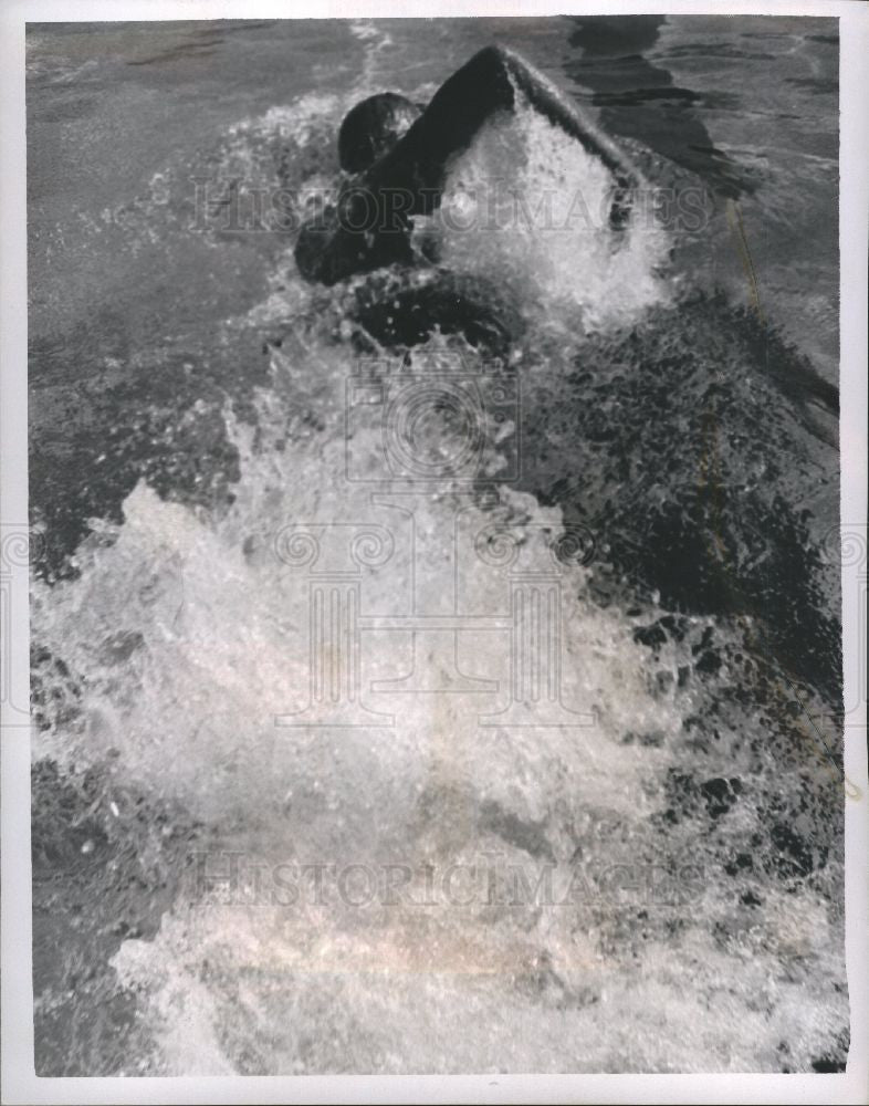 1957 Press Photo Murray Rose Swimming Champion Olympics - Historic Images