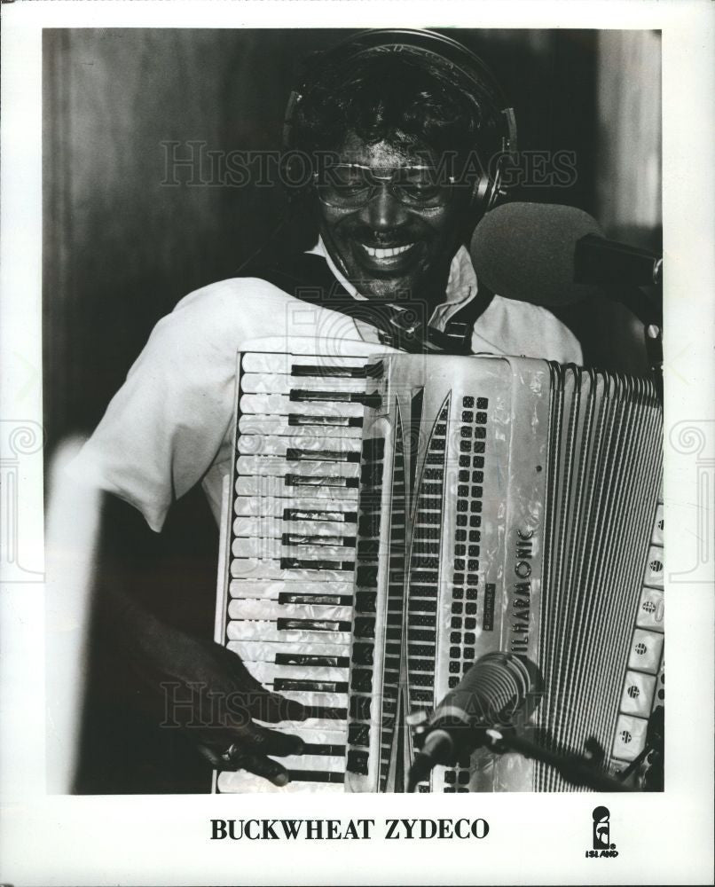 1990 Press Photo BUCKWHEAT AYDECO - Historic Images