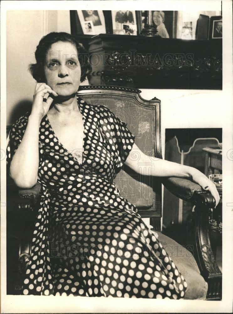 1934 Press Photo Mrs.Adolph Zukor - Historic Images