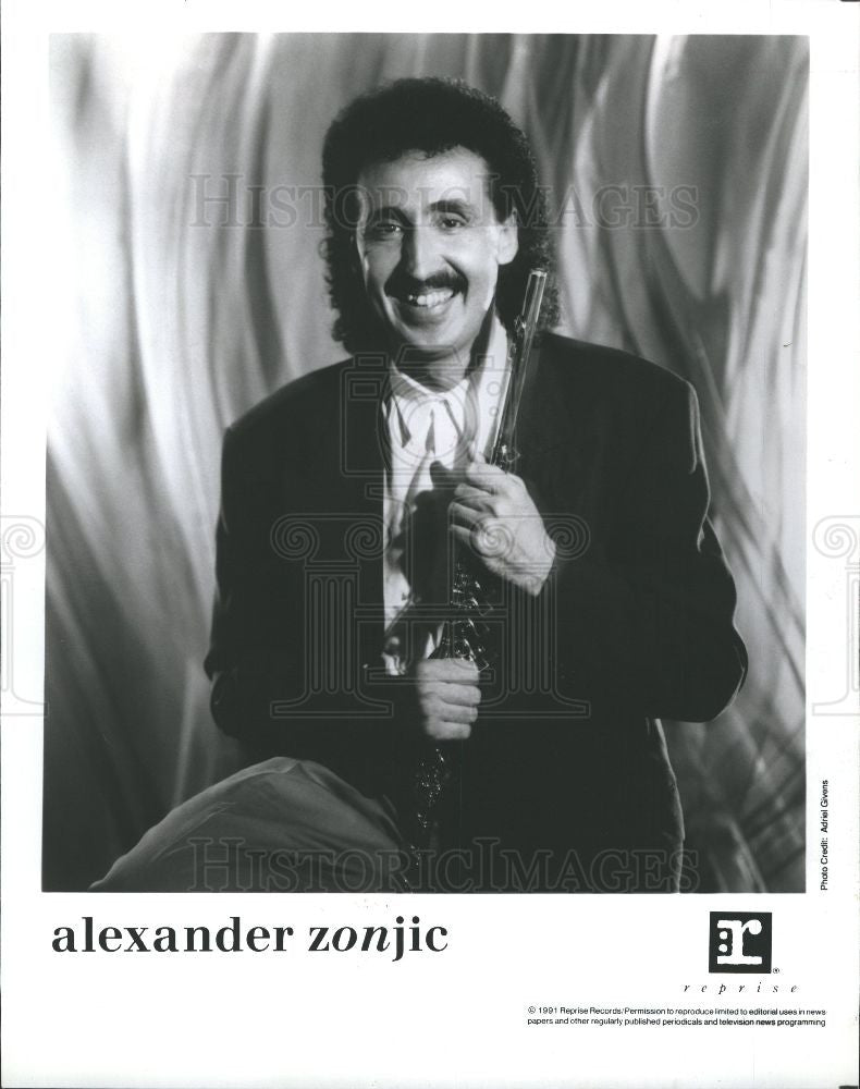 1993 Press Photo Alexander Zonjic professional flutist - Historic Images