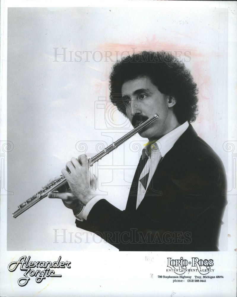 1982 Press Photo Alexander Zonjic jazz - Historic Images