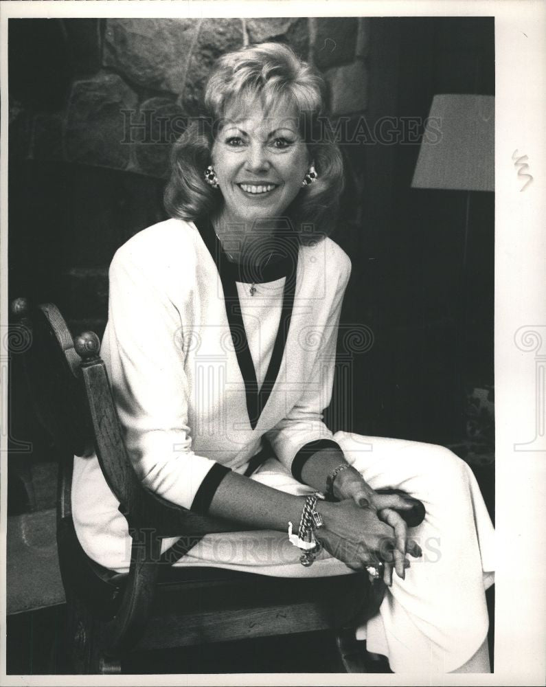 1989 Press Photo Barbara Diles Zobl - Historic Images