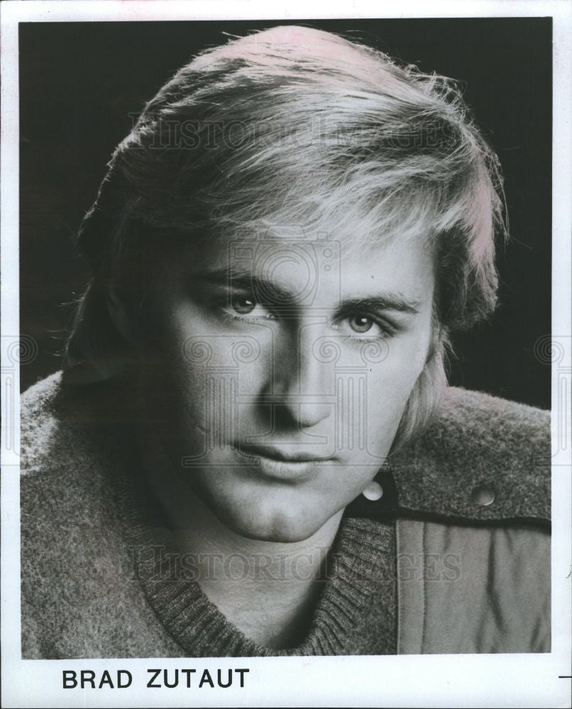 1986 Press Photo Brad Zutaut actor - Historic Images