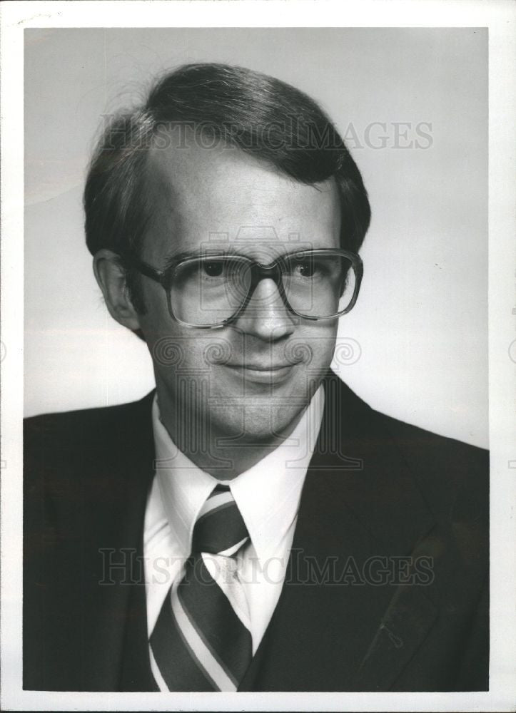 1981 Press Photo Patrick Zurlinden Michigan Gas Company - Historic Images