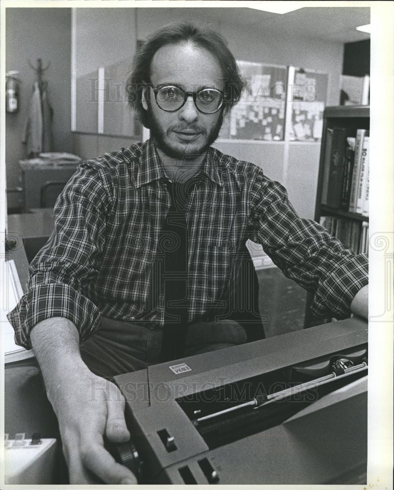 1979 Press Photo Dave Zurawik - Historic Images