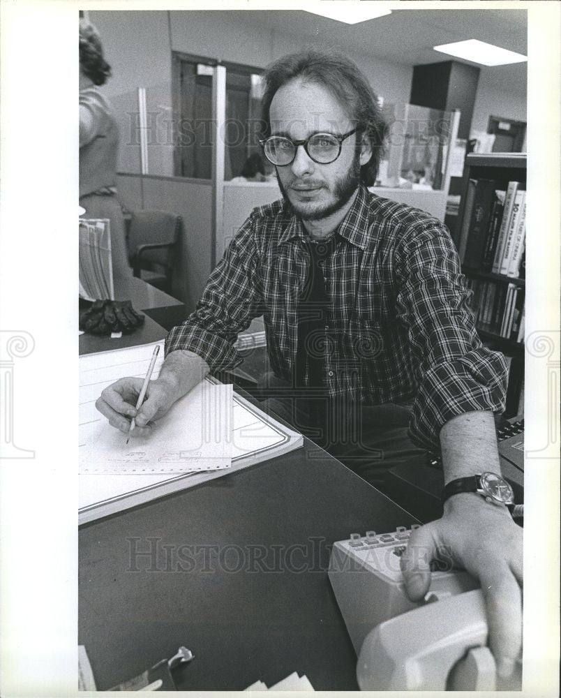 1979 Press Photo Dave Zurawik - Historic Images