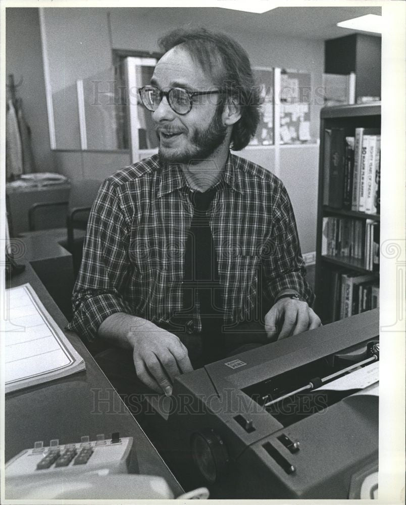 1979 Press Photo Dave Zurawik 1979 - Historic Images