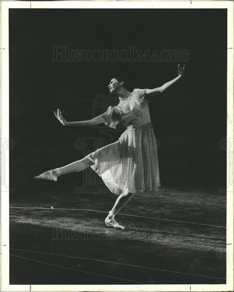 1980 Press Photo Gayla Zukevish Artistic Director - Historic Images