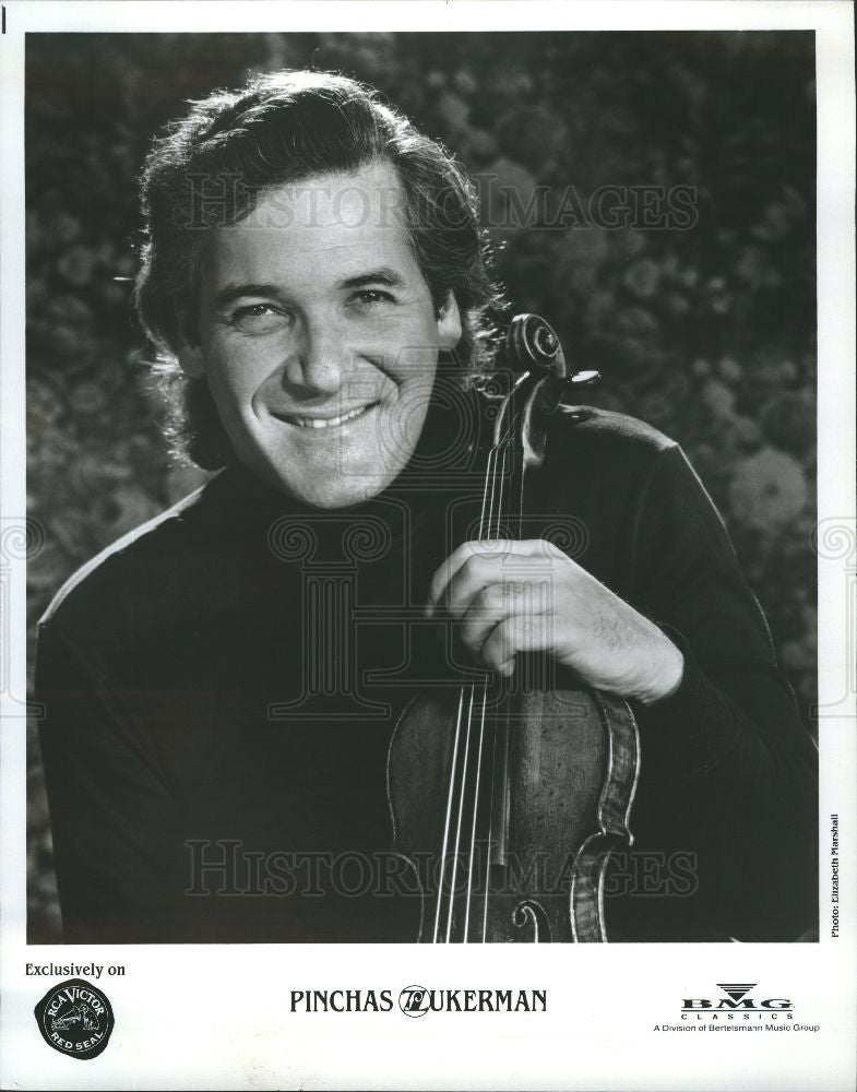 1991 Press Photo Pinchas Zukerman Violinist Conductor - Historic Images