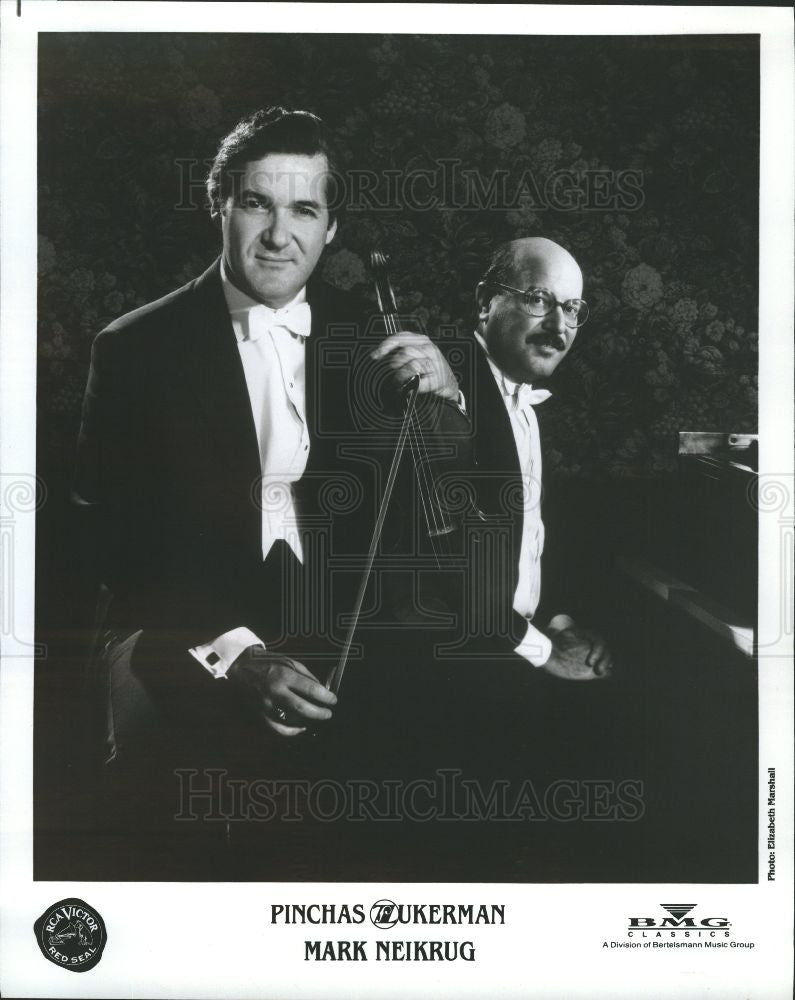 1991 Press Photo Pinchas Zukerman Violinist Neikrug - Historic Images