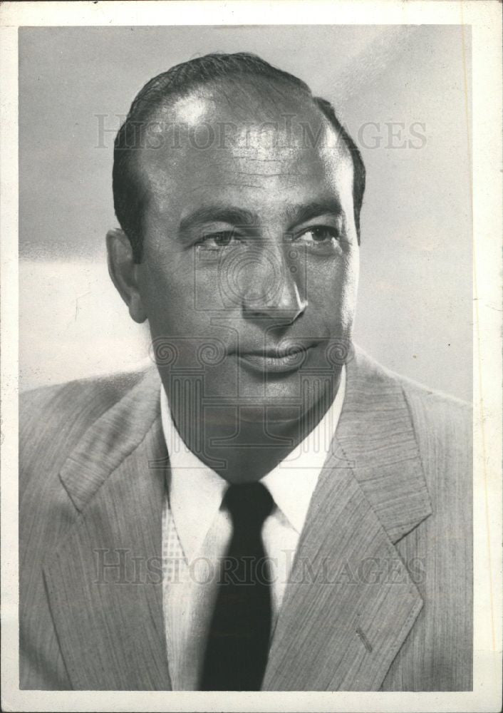 1961 Press Photo Paul Zuckerman Chairman - Historic Images