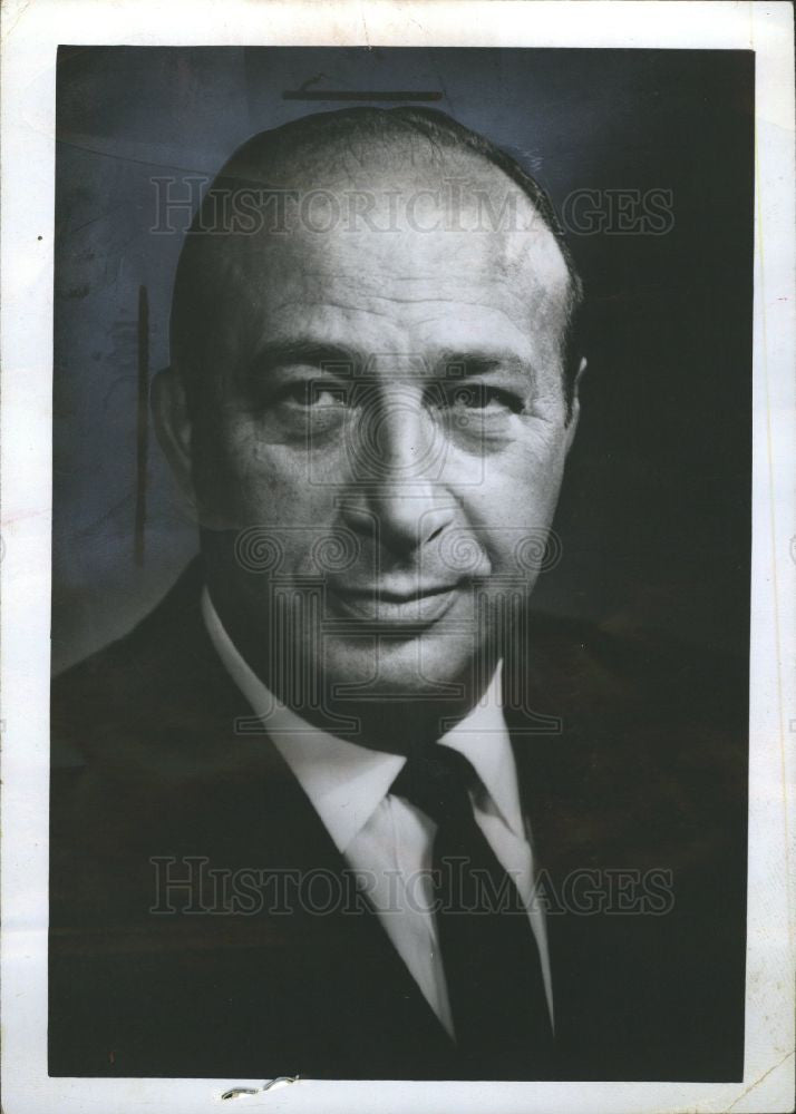 1975 Press Photo Paul Zackerman - Jewish Leader - Historic Images