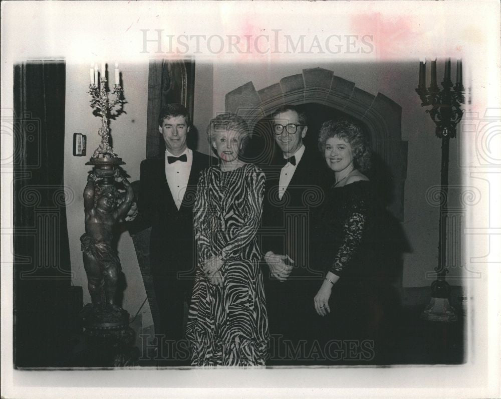 1988 Press Photo Dr. Joseph and Emilie Champagne - Historic Images