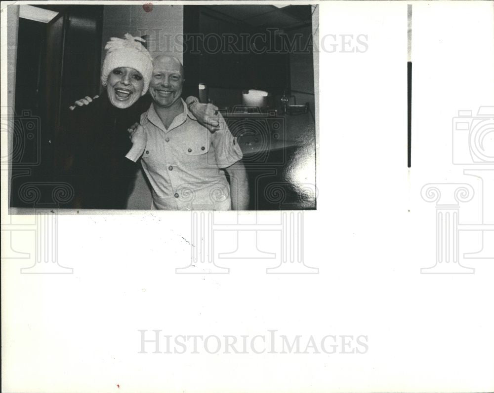 1989 Press Photo Carol Channing American singer - Historic Images