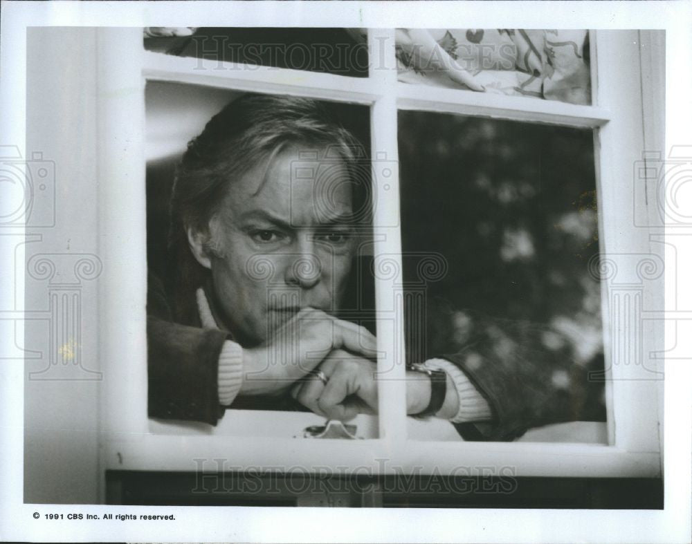 1991 Press Photo Richard Chamberlain American actor - Historic Images