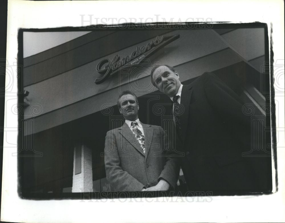 1993 Press Photo David Chapoton - Utica Businessman - Historic Images