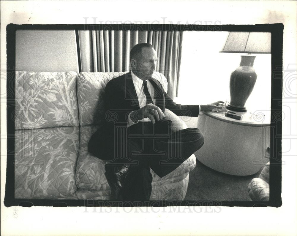 1988 Press Photo ALVAH H. CHAPMAN, CHIRMAN KNIGHT RIDER - Historic Images