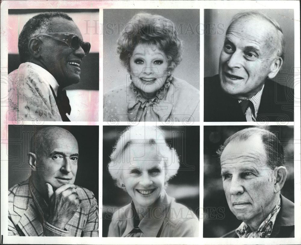 1986 Press Photo Ray Charles - Historic Images