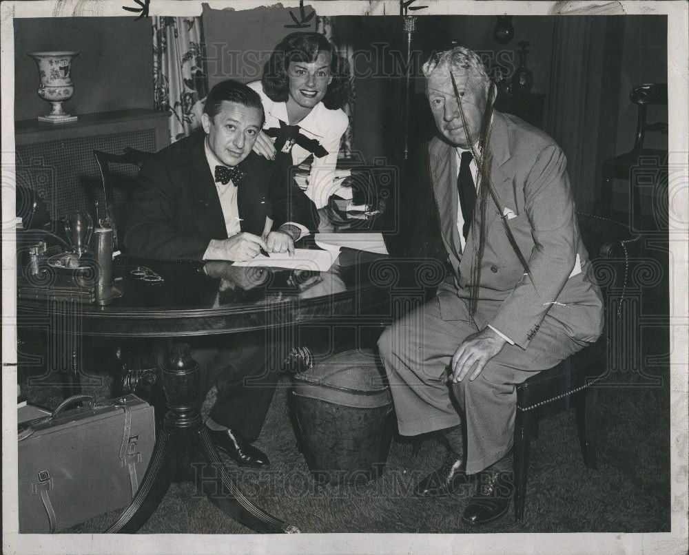 1946 Press Photo Billy Rose American impresario - Historic Images