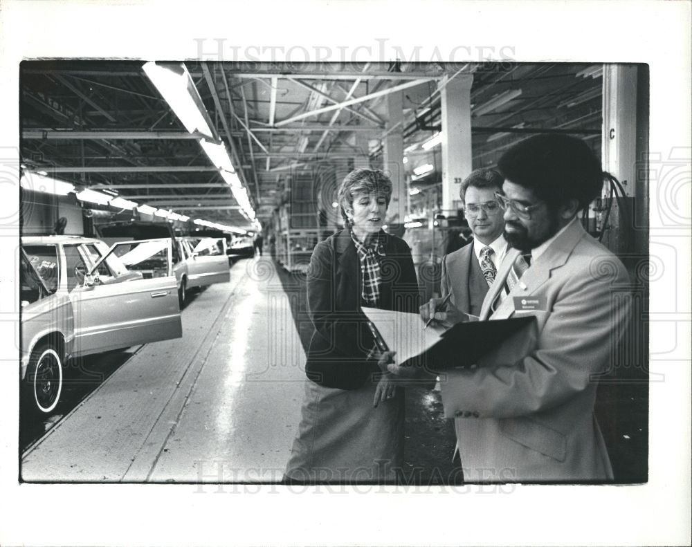 1972 Press Photo assembly,automotive,assesment - Historic Images