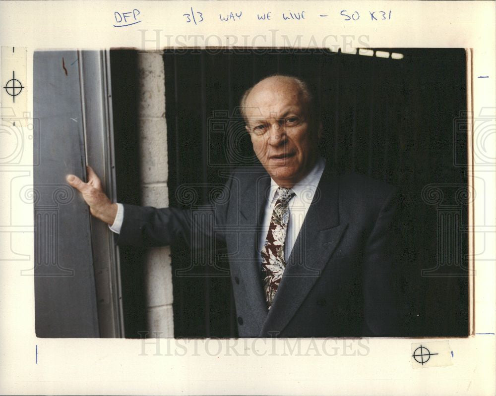 1992 Press Photo Martin Rose Holocaust - Historic Images