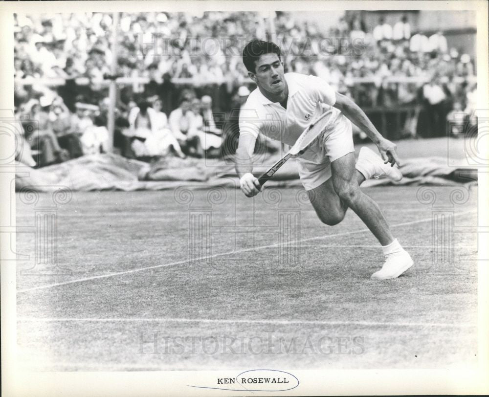 1962 Press Photo Ken Rosewall tennis - Historic Images