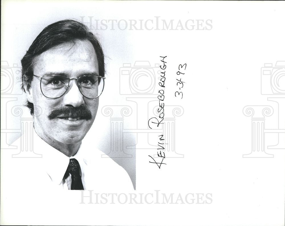 1993 Press Photo Kevin Roseborough - Historic Images