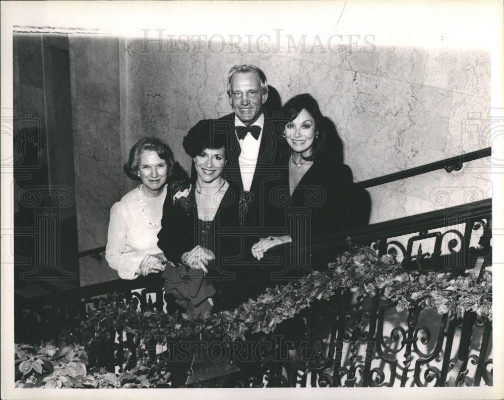 1988 Press Photo Heart Party, Roy Zurkowski - Historic Images