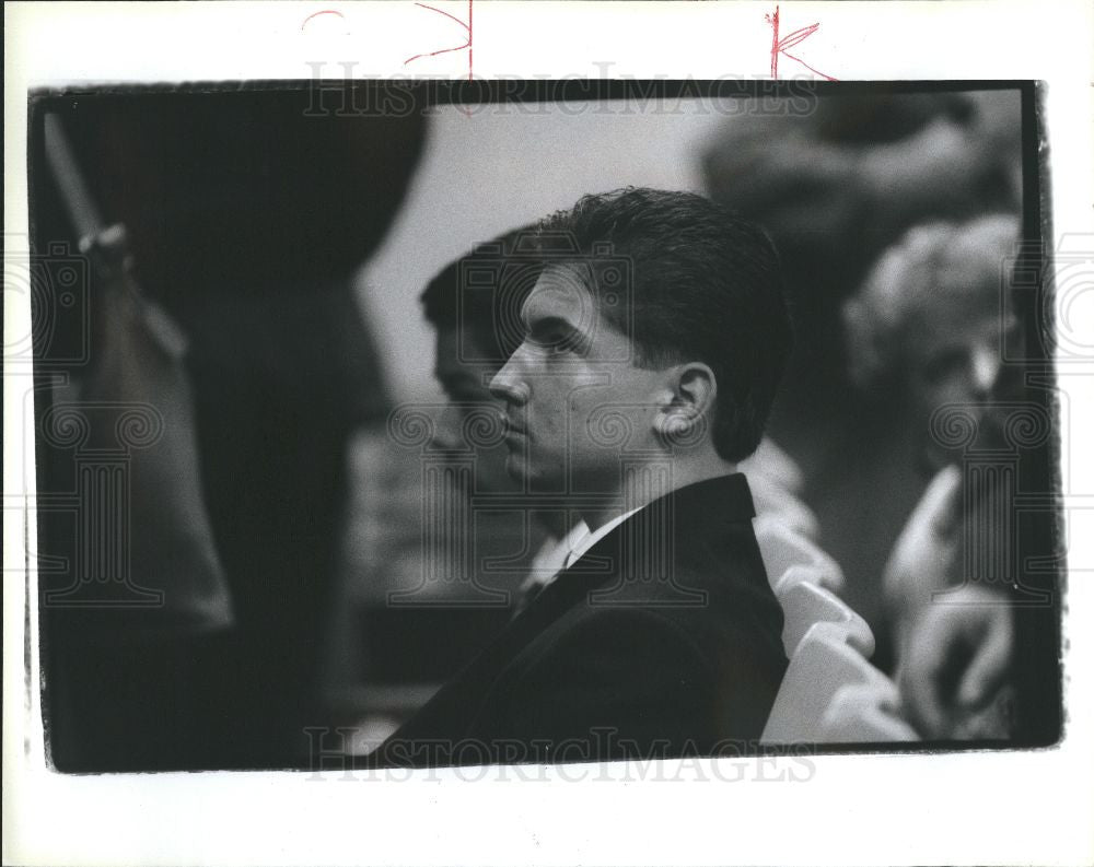 1991 Press Photo Alex Stachura Arthur Zrodlo - Historic Images