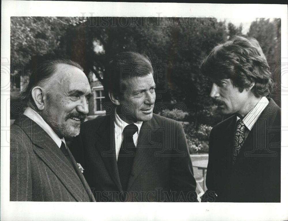 Press Photo Efrem Zimbalist, Jr. American actor - Historic Images