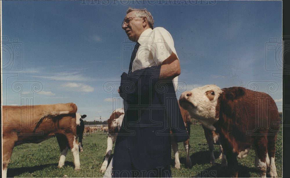 1998 Press Photo William Zehnder - Historic Images