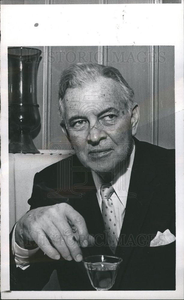 1960 Press Photo Sidney Blackmer American actor - Historic Images