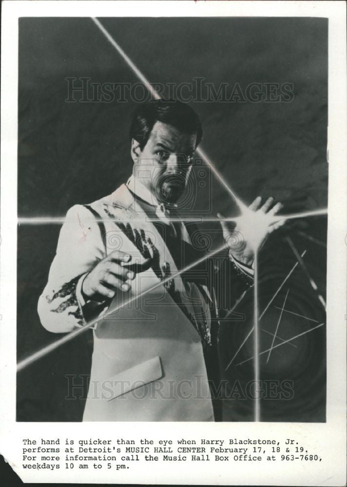 1984 Press Photo stagemagician,author,televisionperfom - Historic Images