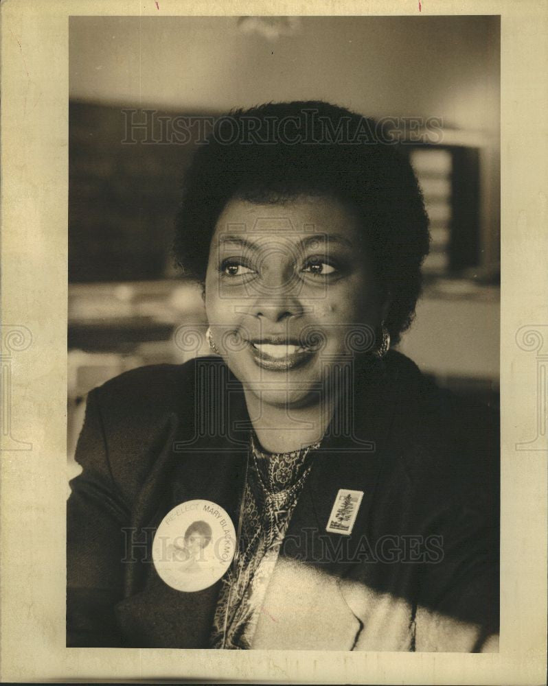 Press Photo Mary Blackmon - Historic Images