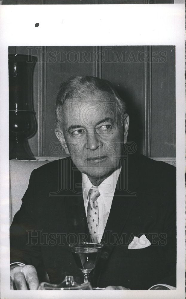 1960 Press Photo Sidney Blackmer American Actor - Historic Images