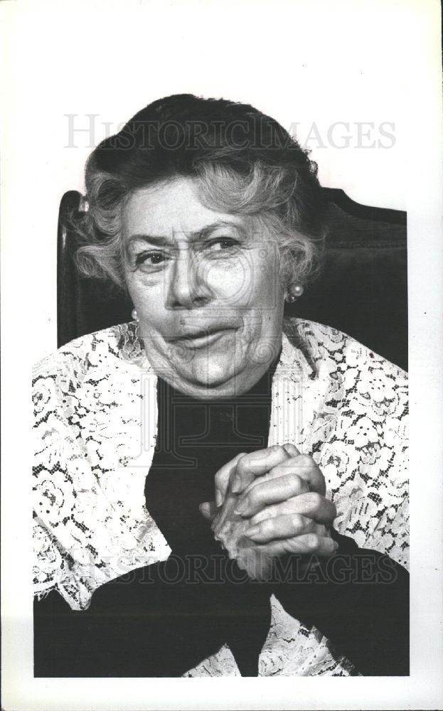 1980 Press Photo Dorothy Blackburn - Historic Images