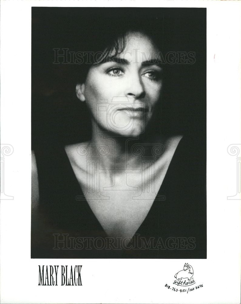 1993 Press Photo Mary Black Irish Singer - Historic Images