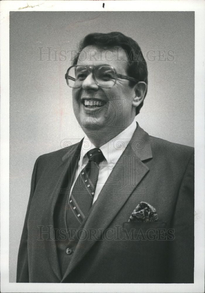 1982 Press Photo Kenyan E. Bixby - Michigan League - Historic Images