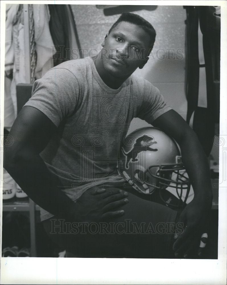 1993 Press Photo Bennie Blades Football Player - Historic Images