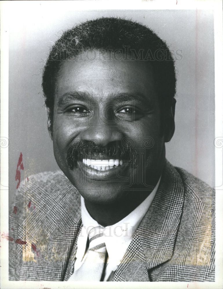 1989 Press Photo Taurean Blacque American TV actor - Historic Images