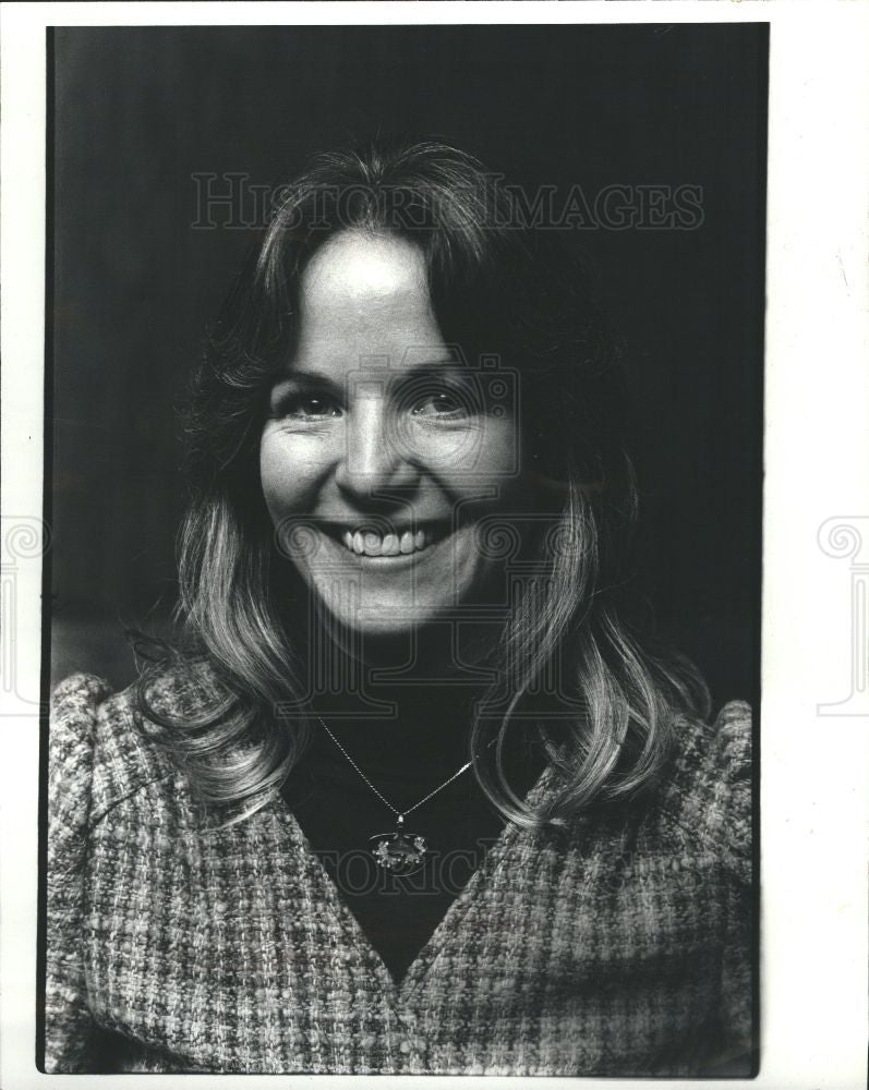1981 Press Photo Mary Kay Blakely comics - Historic Images