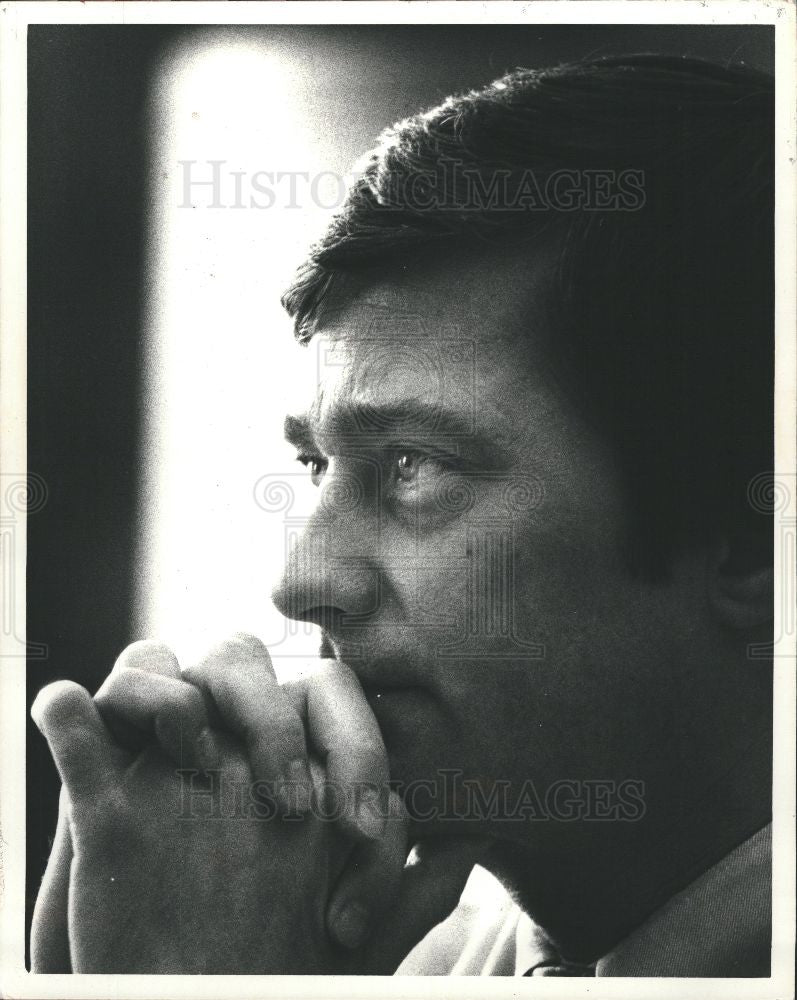 1982 Press Photo James Blanchard Governor Michigan U.S - Historic Images