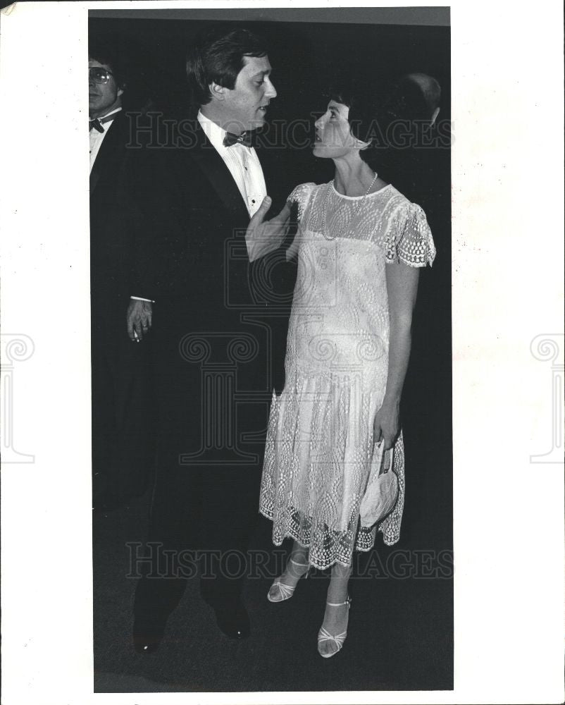 1986 Press Photo Mr and Mrs V Blanchard - Historic Images