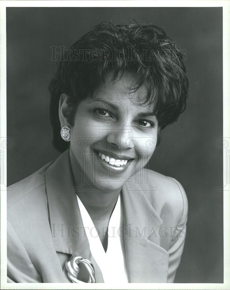 1994 Press Photo Asha Blake  journalist - Historic Images